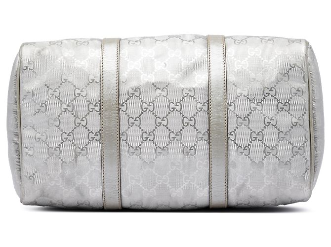 Gucci Joy Boston Tasche Medium mit silbernem GG-Print - Ansicht 3