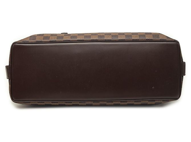 Louis Vuitton Brown Damier Ebene Chelsea Marrone - vista 3