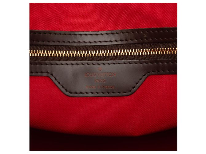 Louis Vuitton Brown Damier Ebene Chelsea Marrone - vista 5