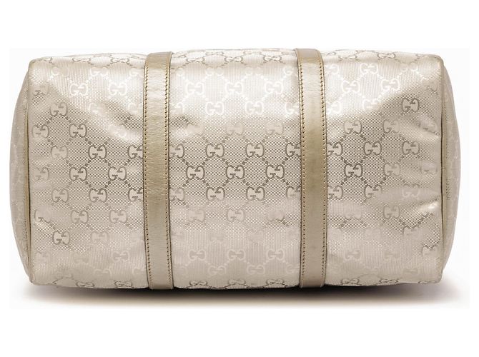 Borsa Gucci Joy Boston Medium Stampa GG Oro D'oro - vista 3