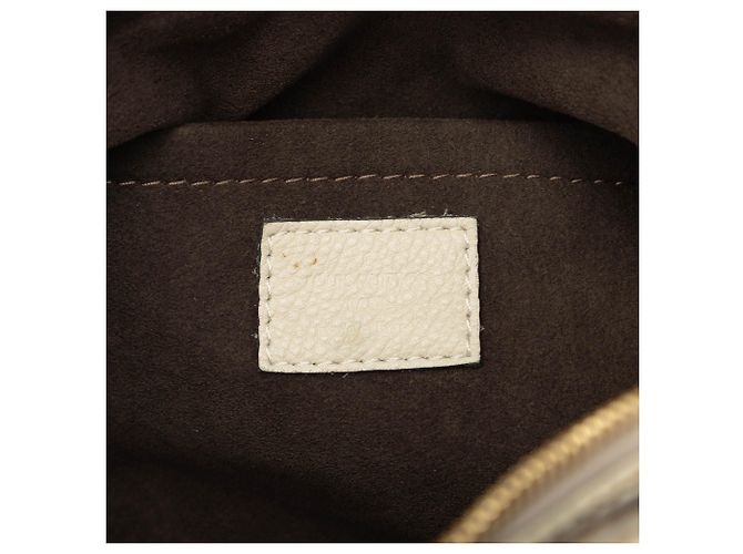 Louis Vuitton Brown Monogram Mahina XS Marrone Beige - vista 5