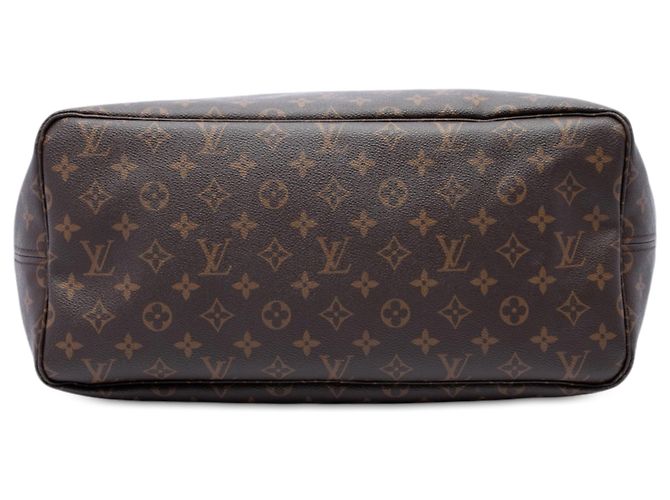 Louis Vuitton Brown Monogram Neverfull GM Marrone - vista 3