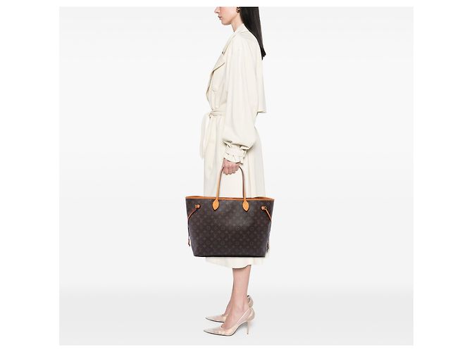 Louis Vuitton Brown Monogram Neverfull GM Marrone - vista 6