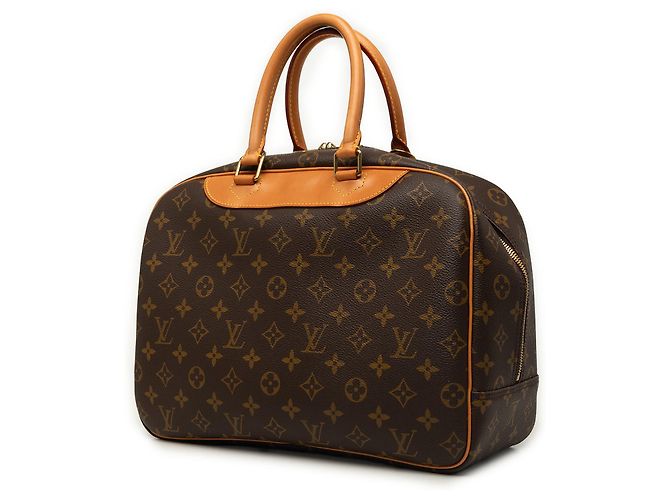 Louis Vuitton Brown Monogram Deauville Marrone - vista 2