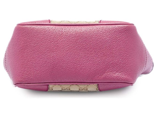 Borsa Gucci Bree Small in tela GG beige - vista 3