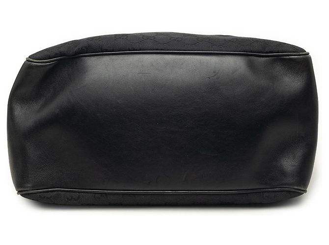 Borsa Tote Gucci Gifford in canvas GG nero - vista 3