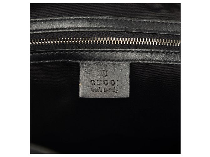 Borsa Tote Gucci Gifford in canvas GG nero - vista 5