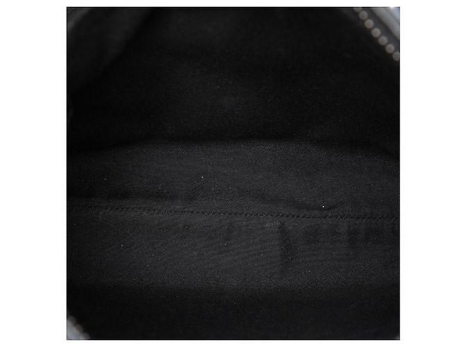 Borsa a tracolla Gucci in canvas GG nero - vista 4
