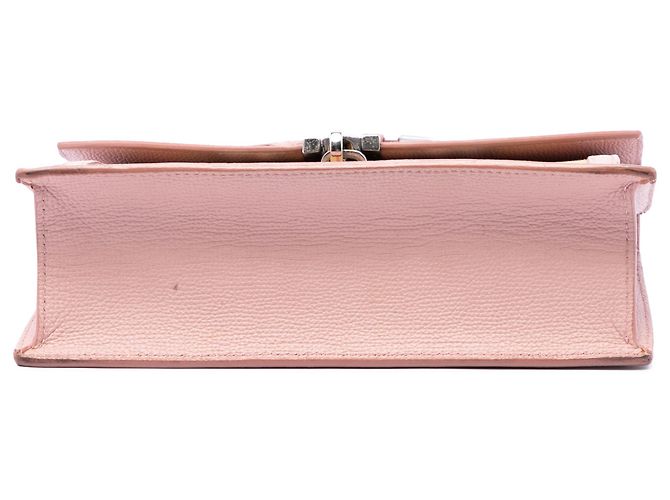 Burberry Beige Small House Check Canvas Macken Crossbody - vista 3