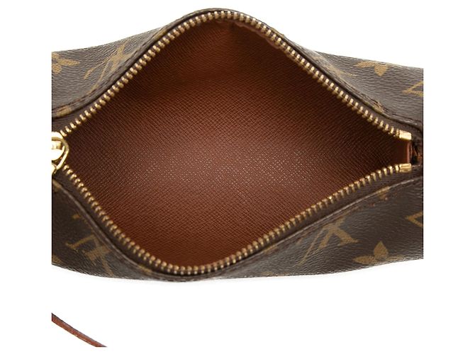 Louis Vuitton Pochette Papillon Monogram Marrón Castaño - vista 4