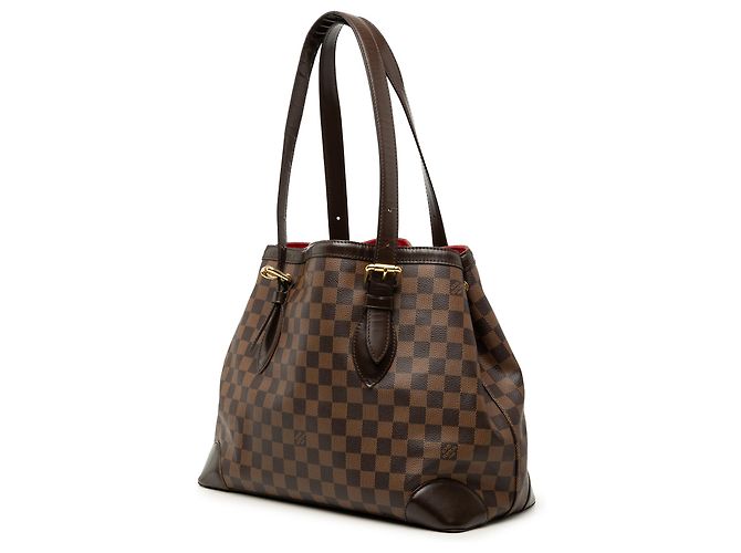 Louis Vuitton Brown Damier Ebene Hampstead MM Marrone - vista 2