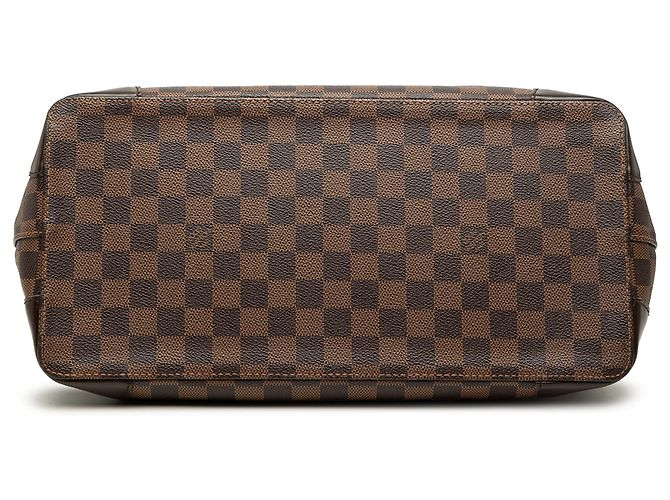 Louis Vuitton Brown Damier Ebene Hampstead MM Marrone - vista 3