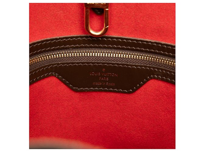Louis Vuitton Brown Damier Ebene Hampstead MM Marrone - vista 5
