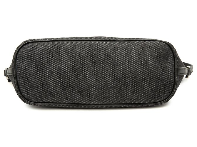 Gucci Black Denim Boat Nero - vista 3