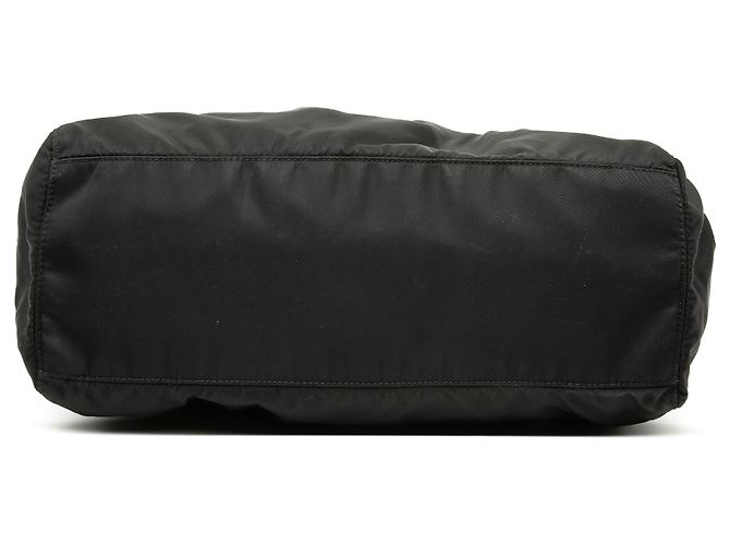 Bow Borsa Satchel Prada in Tessuto Nero con Fiocco - vista 3