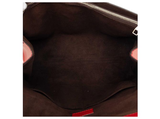 Louis Vuitton Red Epi Cluny MM Rosso - vista 4