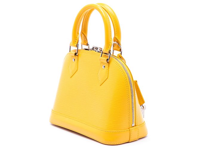 Louis Vuitton Yellow Epi Alma BB Giallo - vista 2