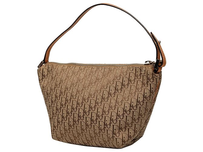Borsa Dior Brown Diorissimo Trotter Canvas Marrone - vista 2