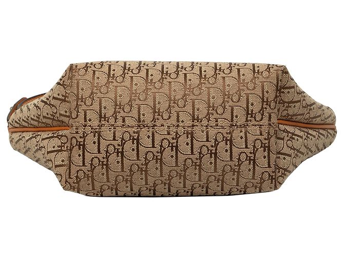 Borsa Dior Brown Diorissimo Trotter Canvas Marrone - vista 3