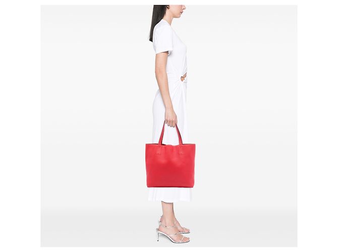 Hermès Red Clemence Double Sens 36 Rosso - vista 6