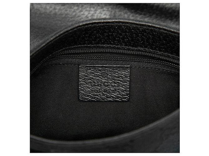Borsa cintura Gucci in tela GG nera Nero - vista 5