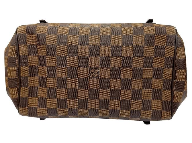Louis Vuitton Brown Damier Ebene Rivington PM Marrone - vista 3