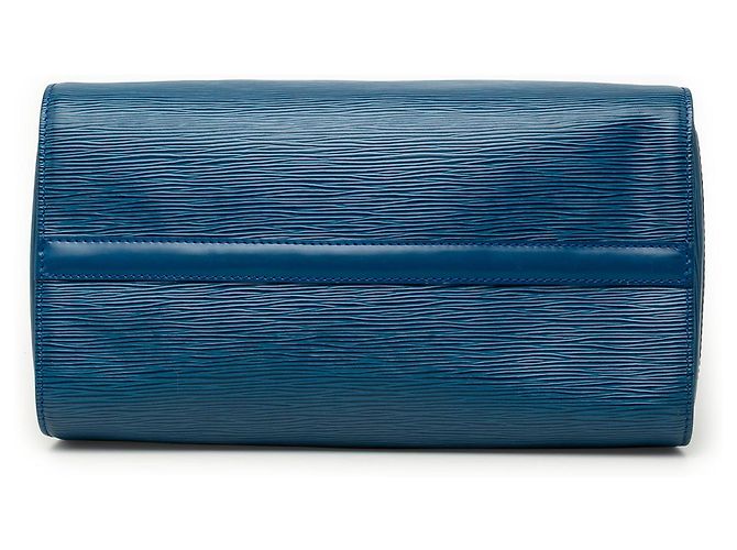 Louis Vuitton Blue Epi Speedy 35 - vista 3