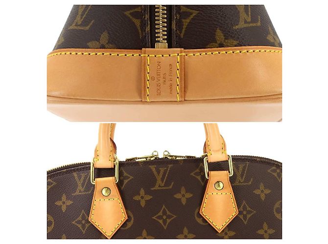 Louis Vuitton Monogram Alma Handtasche Monogramm - Ansicht 8