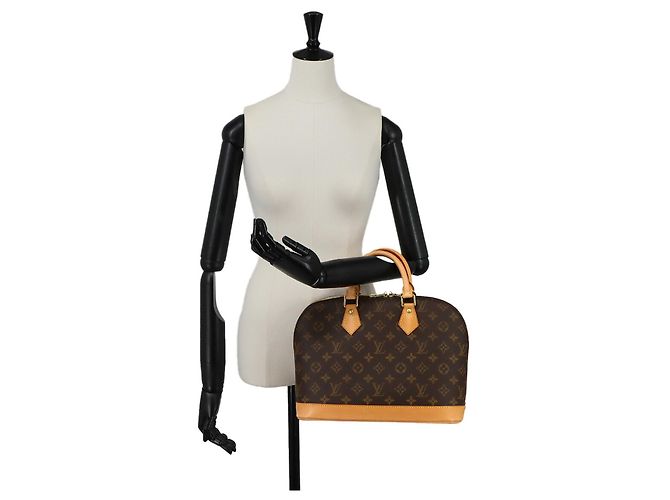 Louis Vuitton Monogram Alma Handtasche Monogramm - Ansicht 9