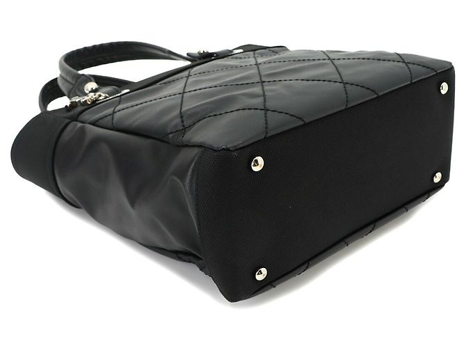 Borsa Tote Chanel Paris Biarritz PM Nero - vista 4