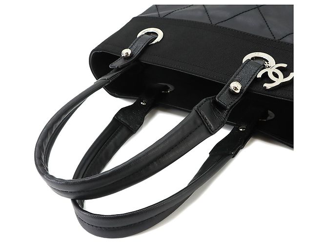 Borsa Tote Chanel Paris Biarritz PM Nero - vista 5