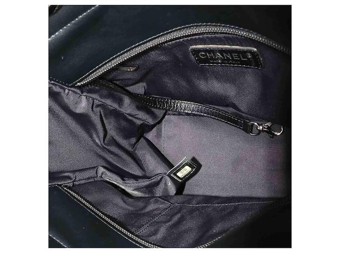 Borsa Tote Chanel Paris Biarritz PM Nero - vista 7