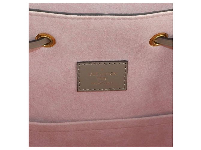 Zaino Louis Vuitton Montsouris PM Grigio - vista 5