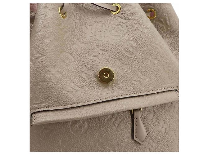 Zaino Louis Vuitton Montsouris PM Grigio - vista 7