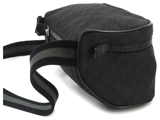 Sac à main bandoulière et taille Gucci GG Nylon en noir - vue 2