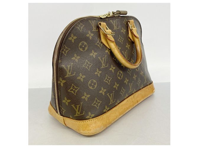Borsa Louis Vuitton Monogram Alma Marrone - vista 2