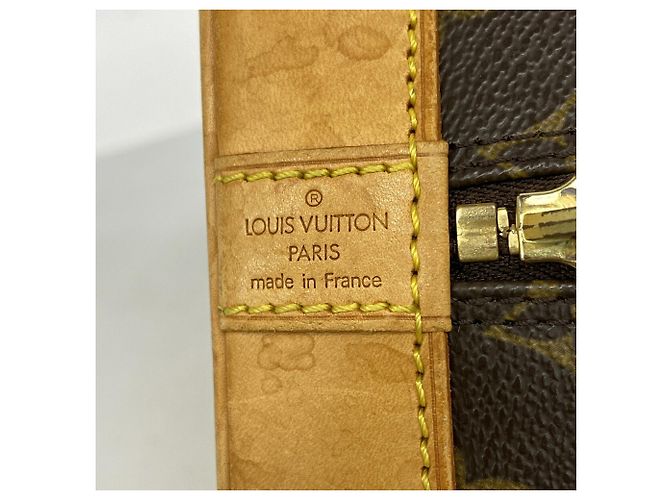 Borsa Louis Vuitton Monogram Alma Marrone - vista 5