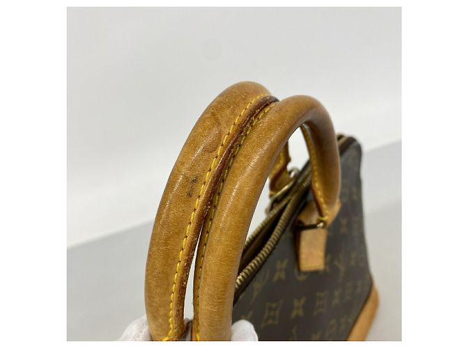 Borsa Louis Vuitton Monogram Alma Marrone - vista 9