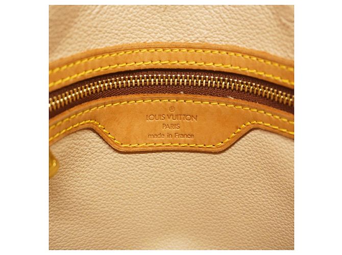 Borsa Tote Louis Vuitton Monogram Bucket PM Marrone - vista 5