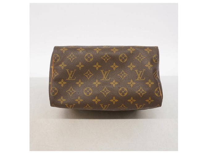 Borsa Louis Vuitton Monogram Speedy 25 Marrone - vista 3