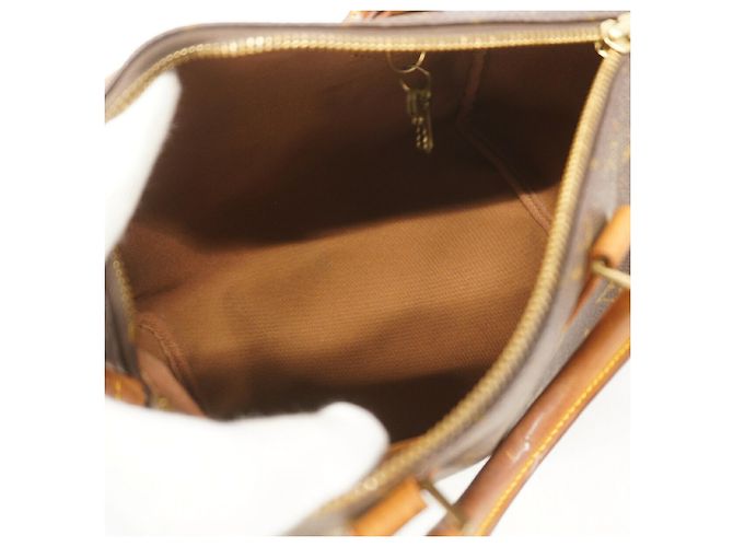 Borsa Louis Vuitton Monogram Speedy 25 Marrone - vista 4