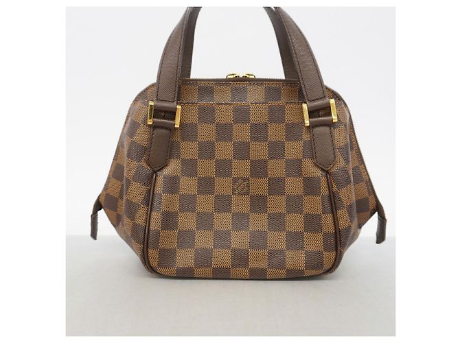 Borsa Louis Vuitton Damier Belem PM Damier ebene - vista 10