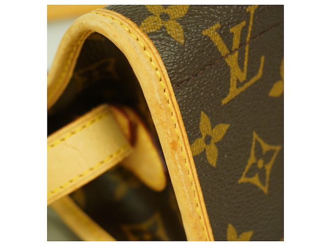 Louis Vuitton Monogram Popincourt Long Shoulder Bag Brown - view 7