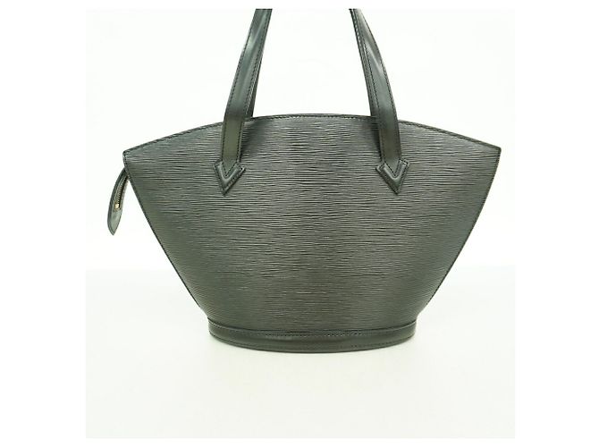 Borsa Louis Vuitton Epi Saint Jacques Nero - vista 10