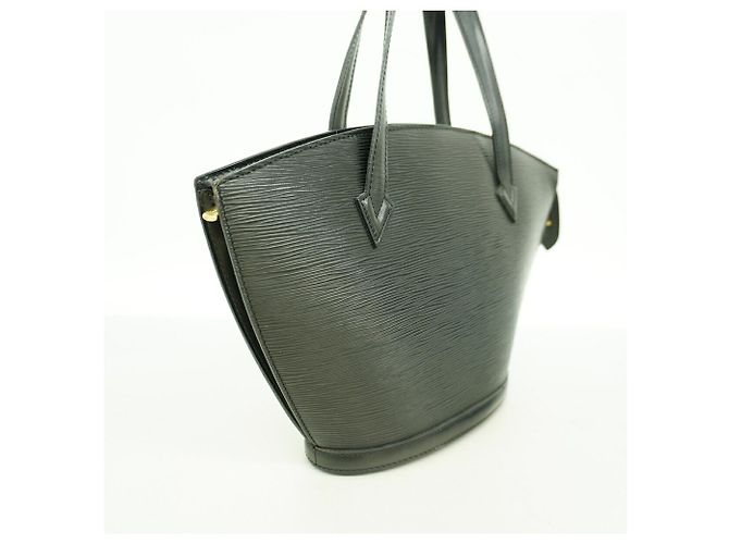 Borsa Louis Vuitton Epi Saint Jacques Nero - vista 2