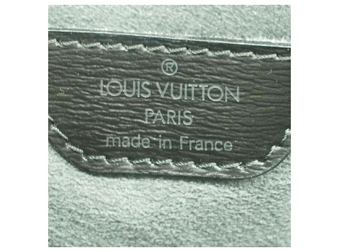 Borsa Louis Vuitton Epi Saint Jacques Nero - vista 5