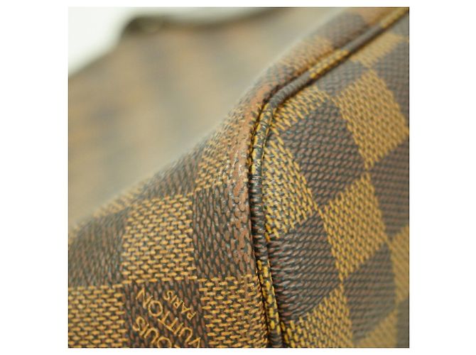 Borsa Tote Louis Vuitton Damier Neverfull PM N51109 Ebene Damier ebene - vista 12