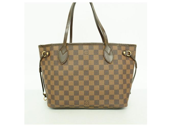 Borsa Tote Louis Vuitton Damier Neverfull PM N51109 Ebene Damier ebene - vista 13