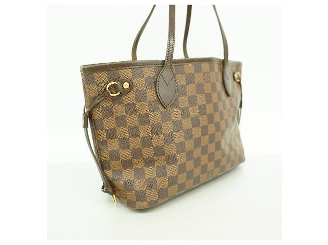 Borsa Tote Louis Vuitton Damier Neverfull PM N51109 Ebene Damier ebene - vista 2