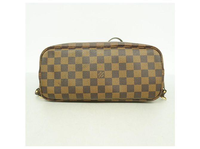 Borsa Tote Louis Vuitton Damier Neverfull PM N51109 Ebene Damier ebene - vista 3